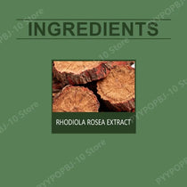 Docteat Rhodiola Rosea Capsules 60 CT Natural Adaptogen Daily Wellness Support Non-GMO Vegan Gluten-Free