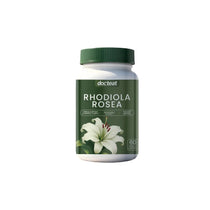 Docteat Rhodiola Rosea Capsules 60 CT Natural Adaptogen Daily Wellness Support Non-GMO Vegan Gluten-Free