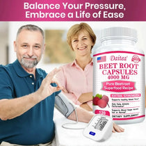 Beetroot Capsules-Healthy Blood Pressure,Blood Flow Circulation,Heart Health,Boosts Cellular Energy,Beet Root Supplement
