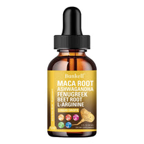 Organic Maca Root Liquid Drops with Ashwagandha, Fenugreek, Beet Root and L-Arginine Liquid Multivitamin for Women and Men