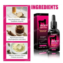 Maca Root Extract Liquid Drops 30ml with Muira Puama and Tribulus, Liquid Supplement for Women