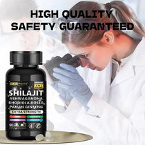 Natural Powerful Male Supplement with Shilajit, Ashwagandha & Ginseng Extract