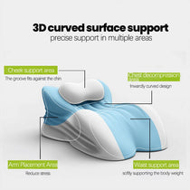 Wedge Pillow for Adult Play Butt Cushion for Couples Intimacy Pillow Memory Foam for Couples&Pregnancy Removable Washable Cover