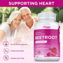 Beet Root Capsules - Promotes Heart Health, Boosts Natural Energy, Improves Endurance, and Maintains Normal Blood Pressure