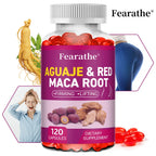 Organic Aguaje with Red Maca Root Extract Supports Full & Firming Buttocks and Immune Health 120 Capsules