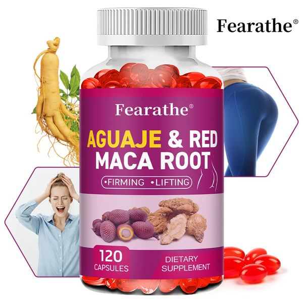 Organic Aguaje with Red Maca Root Extract Supports Full & Firming B...