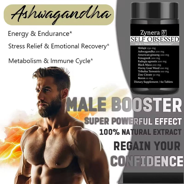 Ashwagandha Shilajit Maca Tablet Pen-is  Supplement Anti-oxidation,...