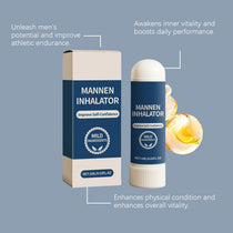 Men Energy Enhancer Nasal Inhaler Promote Energizing Level Boost Endurance Refreshing Awakening Brain Soothe Fatigue Nose Stick