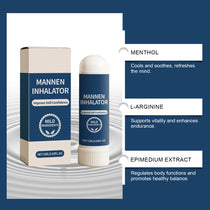 Men Energy Enhancer Nasal Inhaler Promote Energizing Level Boost Endurance Refreshing Awakening Brain Soothe Fatigue Nose Stick