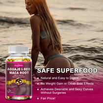 Organic Aguaje with Red Maca Root Extract Supports Buttocks and Immune Health