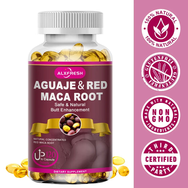 Organic Aguaje with Red Maca Root Extract Supports Buttocks and Imm...