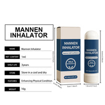 Men Energy Enhancer Nasal Inhaler Promote Energizing Level Boost Endurance Refreshing Awakening Brain Soothe Fatigue Nose Stick