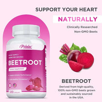 Beet Root Capsules - Promotes Heart Health, Boosts Natural Energy, Improves Endurance, and Maintains Normal Blood Pressure
