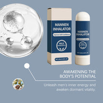 Men Energy Enhancer Nasal Inhaler Promote Energizing Level Boost Endurance Refreshing Awakening Brain Soothe Fatigue Nose Stick