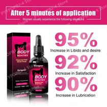Maca Root Extract Liquid Drops 30ml with Muira Puama and Tribulus, Liquid Supplement for Women