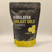 Hot Selling Shilajit Gummies Black Bag 60pcs/Bag HIMALAYAN SHILAJIT GOLD GUMMIES 3000mg Supplement Trace Elements Mass Customize