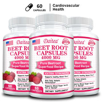 Beetroot Capsules-Healthy Blood Pressure,Blood Flow Circulation,Heart Health,Boosts Cellular Energy,Beet Root Supplement