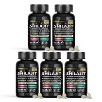 Natural Powerful Male Supplement with Shilajit, Ashwagandha & Ginseng Extract