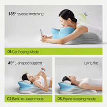 Wedge Pillow for Adult Play Butt Cushion for Couples Intimacy Pillow Memory Foam for Couples&Pregnancy Removable Washable Cover