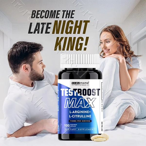 100pcs L-ARGININE Male Supplements for Vitality Renewal, Prolong In...