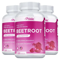 Beet Root Capsules - Promotes Heart Health, Boosts Natural Energy, Improves Endurance, and Maintains Normal Blood Pressure